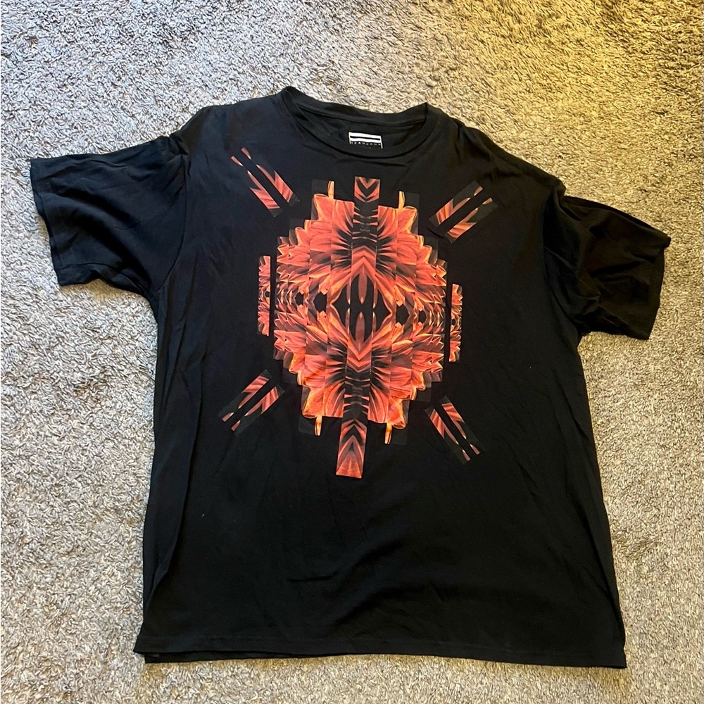 Sean John Black Graphic T-Shirt